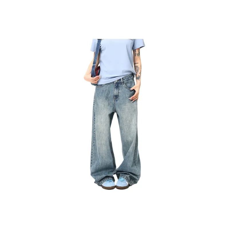 Pirkadat Jeans Unisex Blue-0