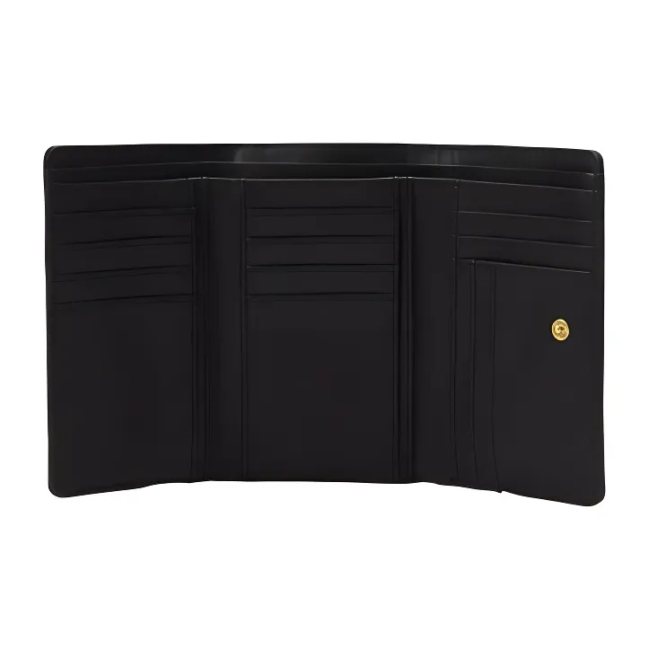 LIU·JO UOMO Synthetic Leather Wallet Medium Size Women's Black-1