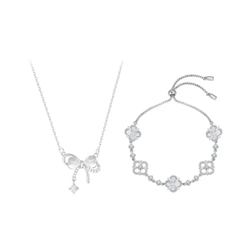 I&YOU Glass Cat Eye Necklaces Women's