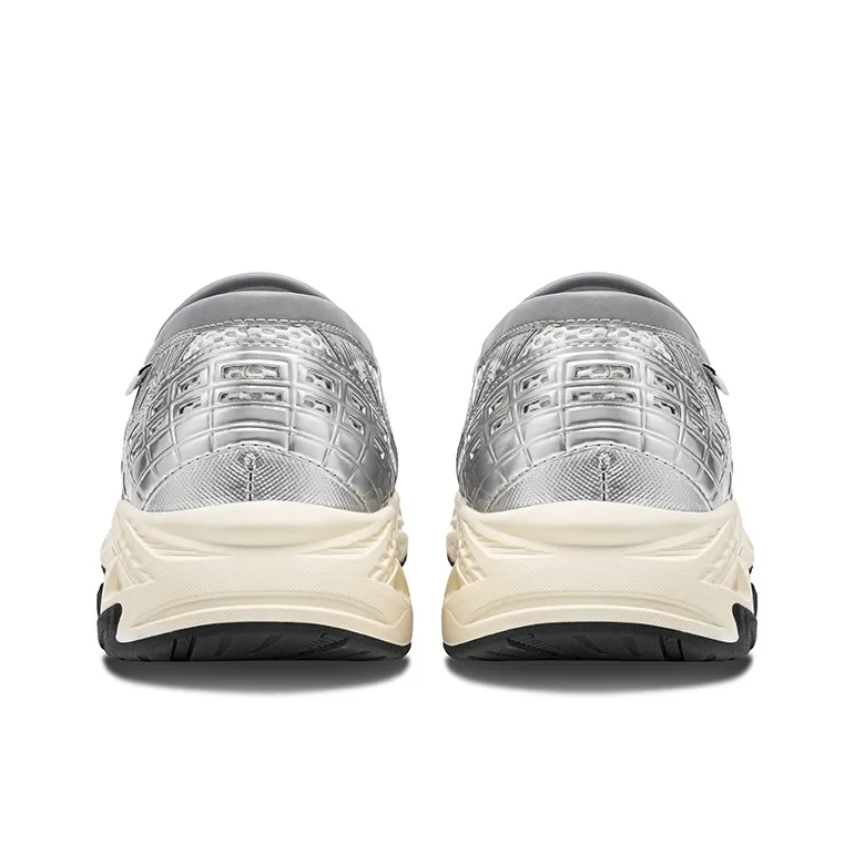Sze Slip on Summer Shoes Cushioning Height Increase, Breathable, Slip Resistant Low Top Casual Shoes Unisex Silver-4