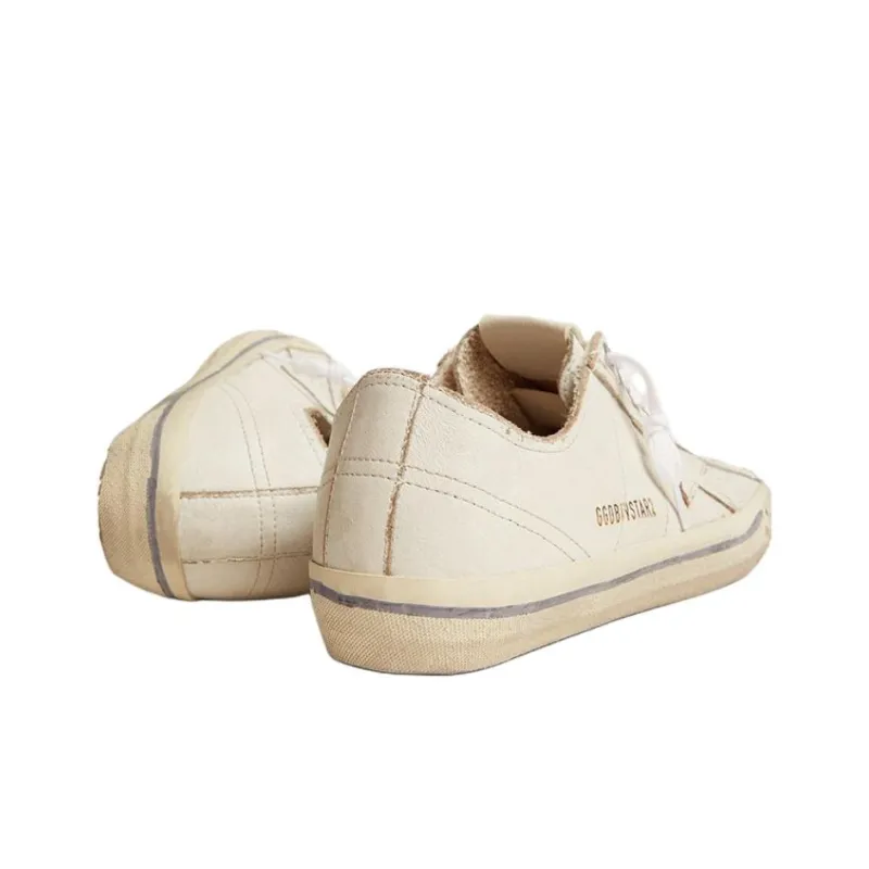 Golden Goose V Star Low Top Skateboard Shoes Men's White-2