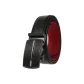 Black Lens Gunmetal Buckle+Black Outer Red Base Strap