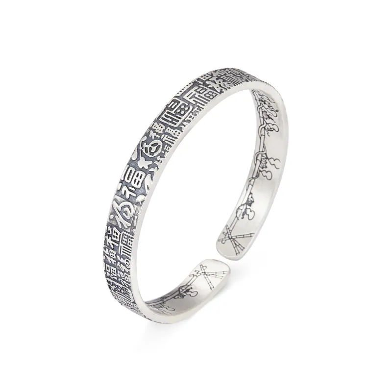 COLIMIDA S999 Fine Silver Bangles Men's-3