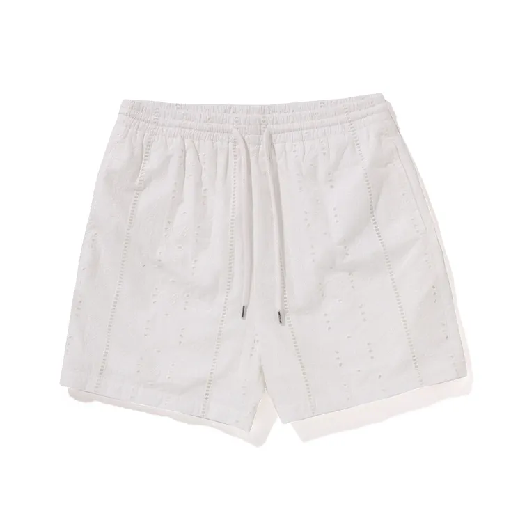 Bape Embroidery Relaxed Fit Shorts-2