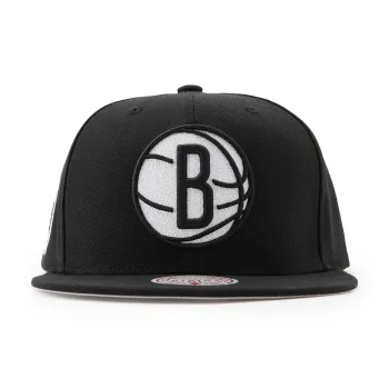 Mitchell & Ness Polyester Flat Brim Baseball Cap Unisex