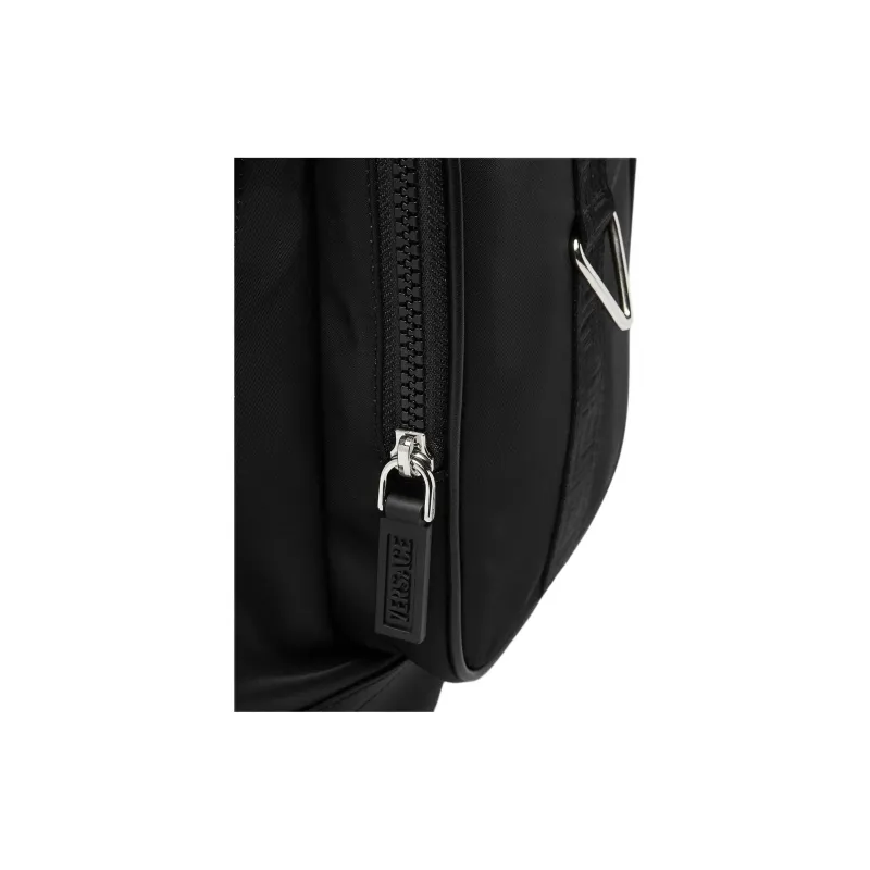 VERSACE La Medusa Polyamide Backpack Men's Black-4