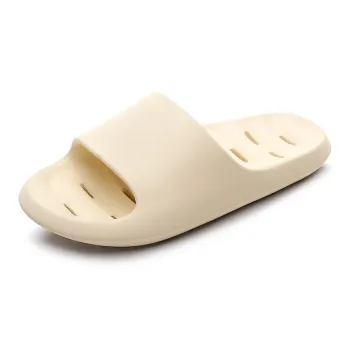 XGGC Bathroom Slip Resistant Slippers Summer Indoor Home Leak Proof Quick Dry EVA Odor Free Bathing Slippers Shoes