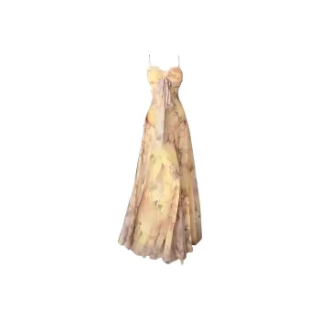 ABCMININ Slip Dresses Women's Yellow