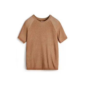 MADEN T Shirts Men Orange Red