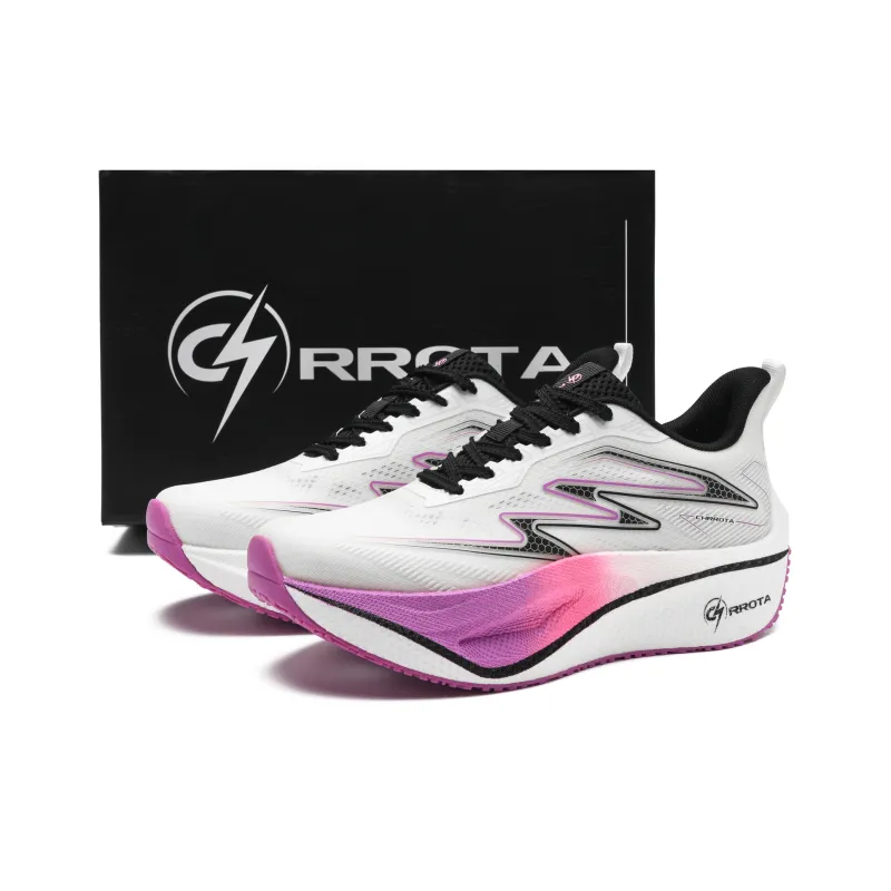 CHRROTA Low Top Running Shoes Unisex Purple Rhythm Flying Shadow-0