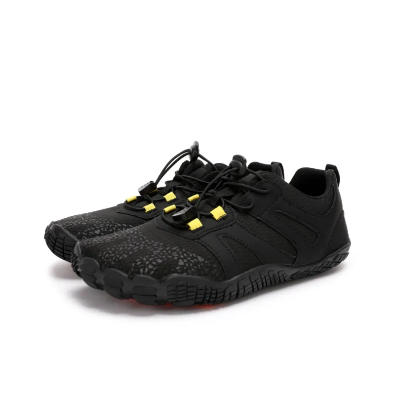 TELENT Odor Resistant Quick Dry Lightweight River Trekking Shoes Unisex Black-2