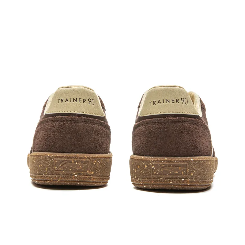 LiNing Yunchuan 2 Slip Resistant, Abrasion Resistant, Lightweight Low Top Skateboard Shoes Men's Hazelnut Brown-5