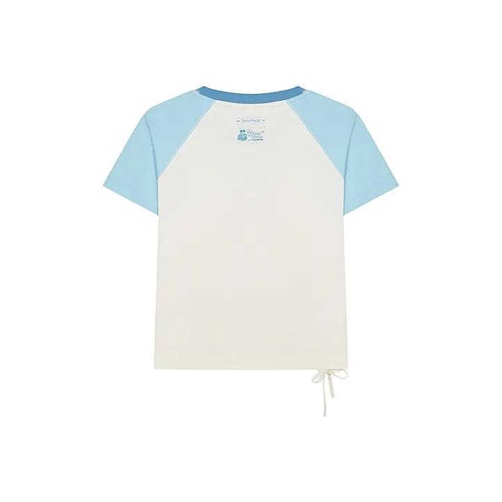 Teenie Weenie T Shirts Women's Light Blue-1