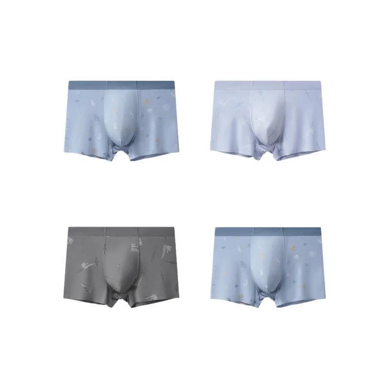 LUYOUYE Underpants Men's 4 Pack-5