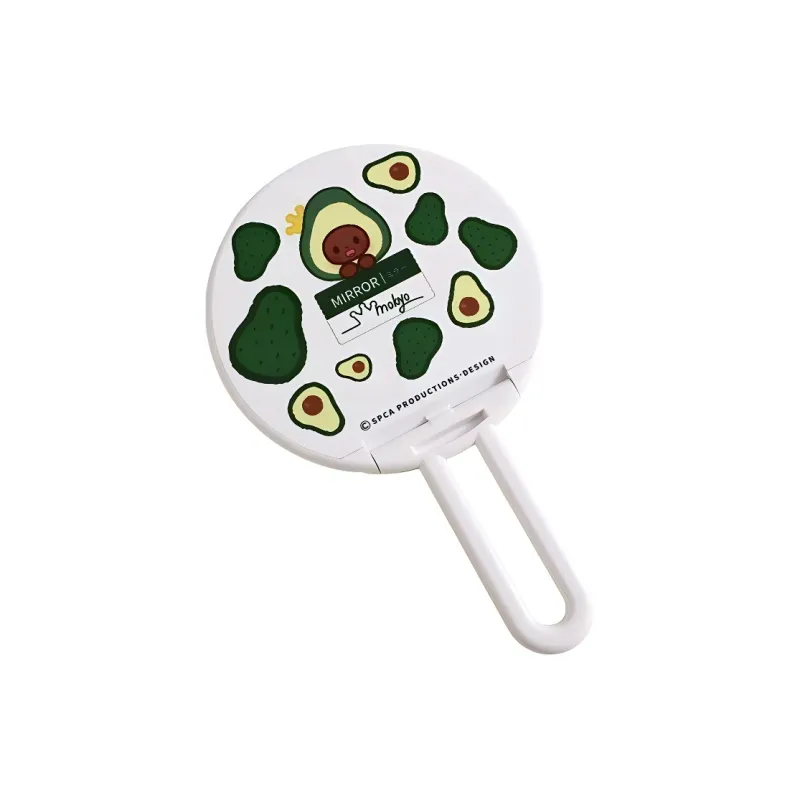 Love Of Wormwood Creative Cartoon Handheld Mirror Make Up Mirrors Portable-5