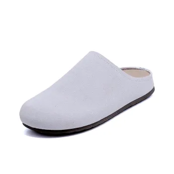 Lin's Travels Rubber Sole Abrasion Resistant Slip Resistant Closed Toe Slippers Women's