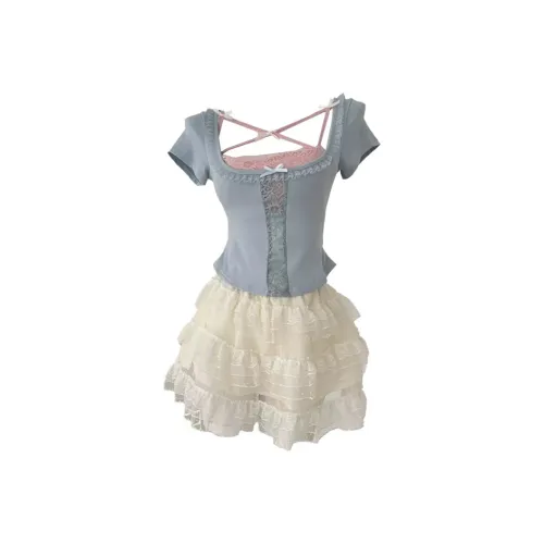 Incolore Two Piece Skirt Sets Women's