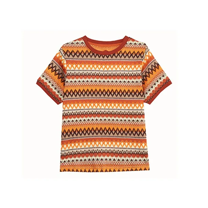 LUYOUYE Set in Sleeve T Shirt Women's-7