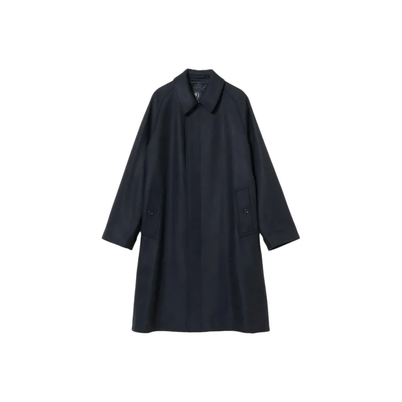 Beams Coats Men Marine Blue-0