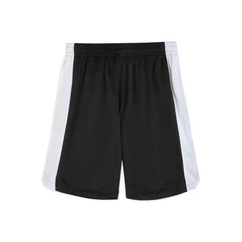 PUMA SHOTSHORT Basketball Shorts Men's Black White-1