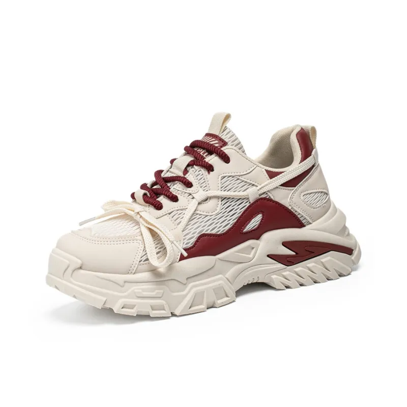 ROBINHOOD Cushioning, Slip Resistant, Abrasion Resistant, Coverage, Support Low Top Chunky Sneakers Men's-2
