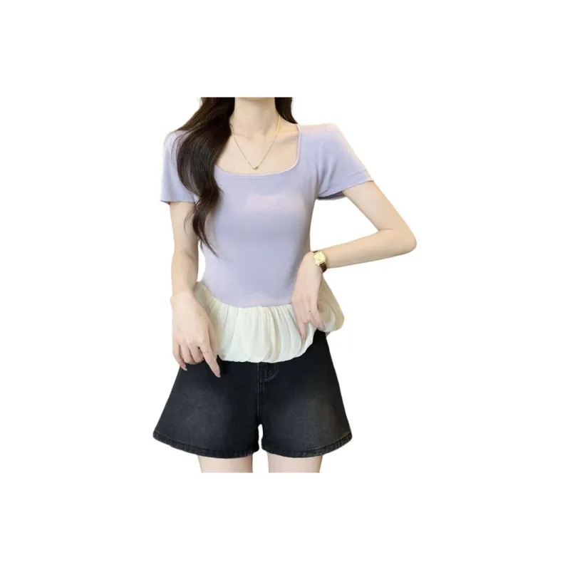 Mu Xiao Xin T Shirts Women's-0