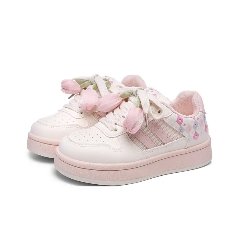 Lovely You Wear resistant And Lightweight Low Top Skateboard Shoes Women's-18