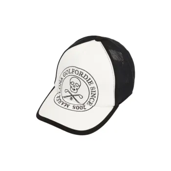 MARK & LONA Cotton Baseball Caps Unisex White