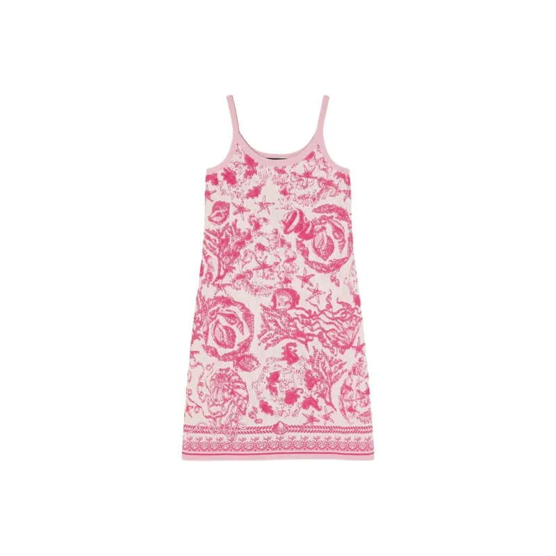 VERSACE Underwater Barocco Dress-0