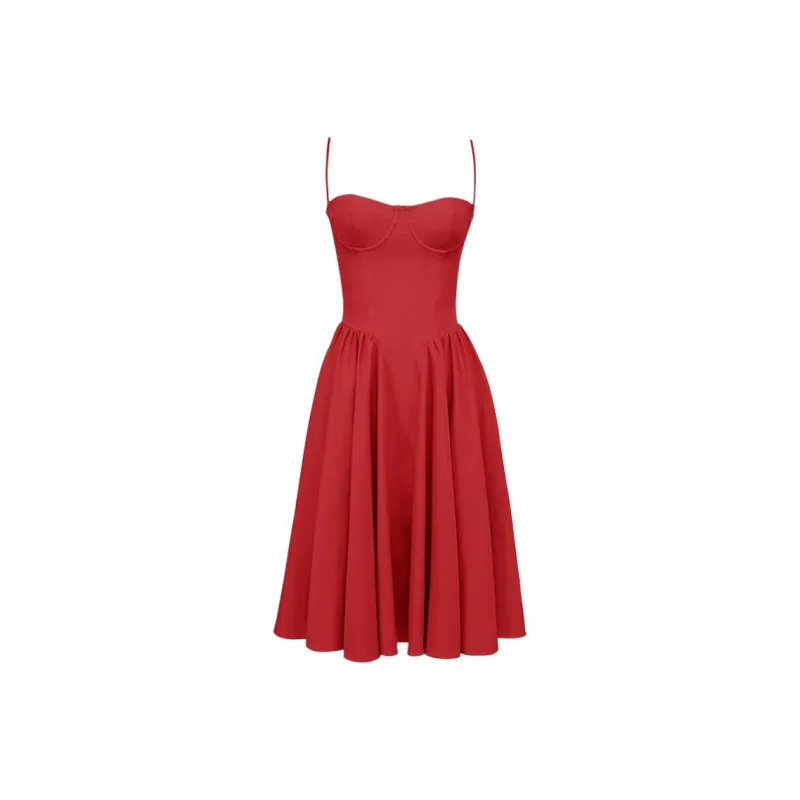HOUSE OF CB SS25 Samaria Slip Dress Women's-0