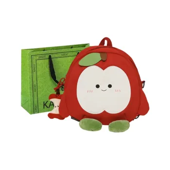 KARUISHA Nylon Backpack Women's Red/Green