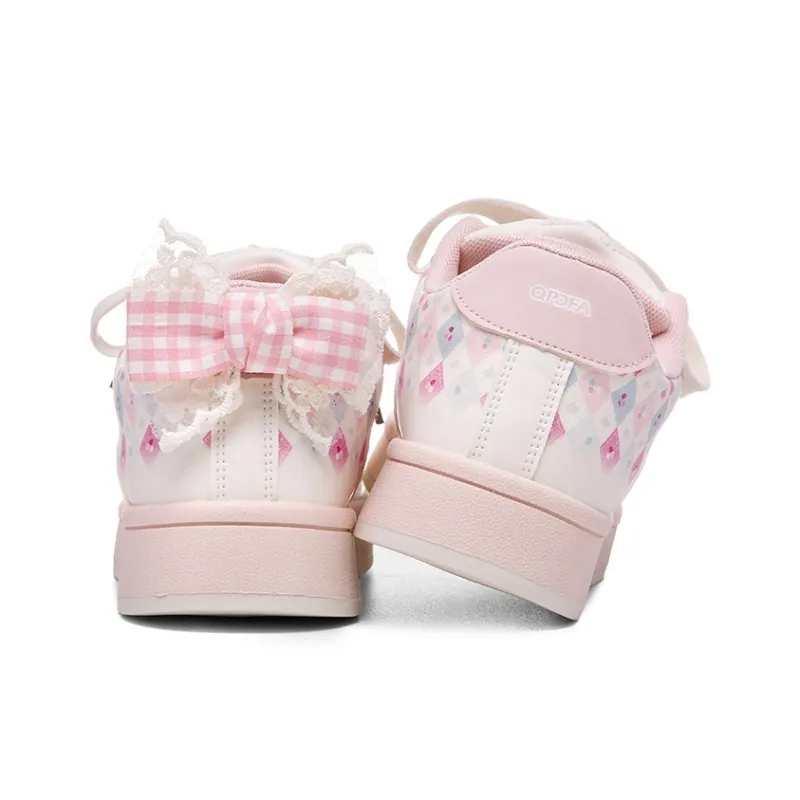 Lovely You Wear resistant And Lightweight Low Top Skateboard Shoes Women's-44