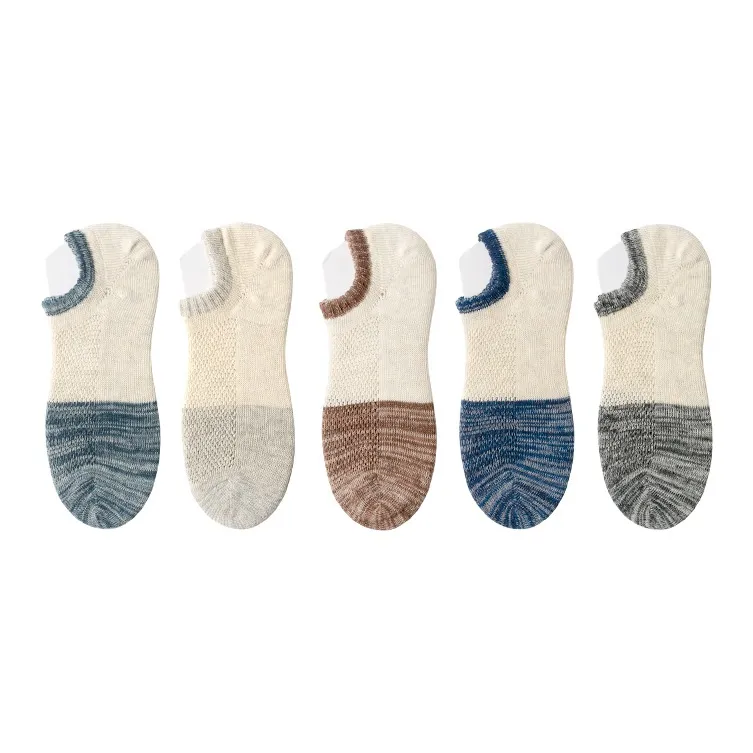LIANGPU No Show Socks Men's 5 Pack-5
