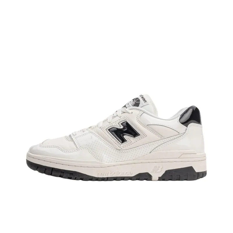 New Balance 550 Sea Salt Black Patent-0