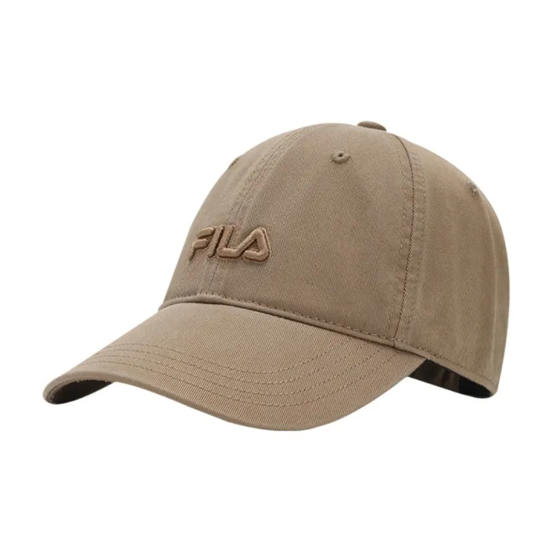 FILA Lifestyle Cotton Baseball Caps Men's Burnt Tea Brown-1