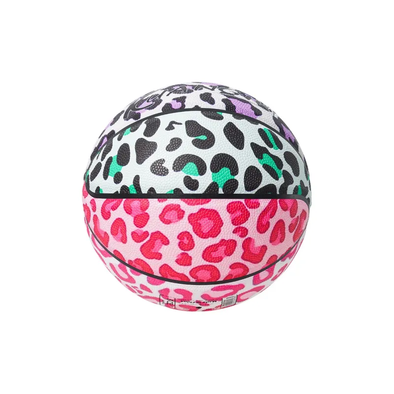 Kuangmi PU Basketball Pink Brown Size 7 Ball Street Unisex-23