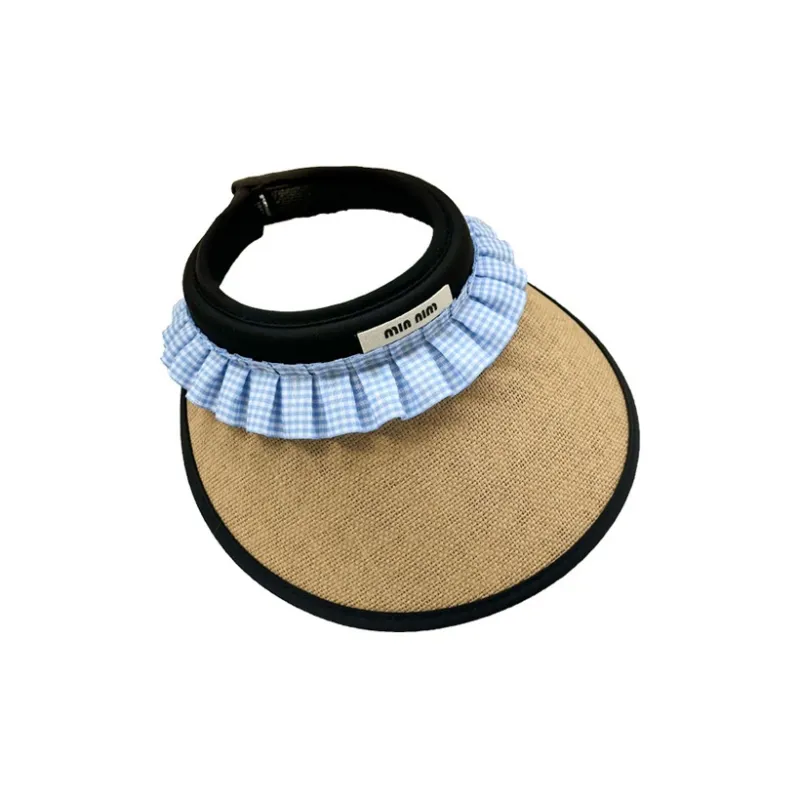 Classmate Yang Straw Woven Sun Protection Hats Women's-5