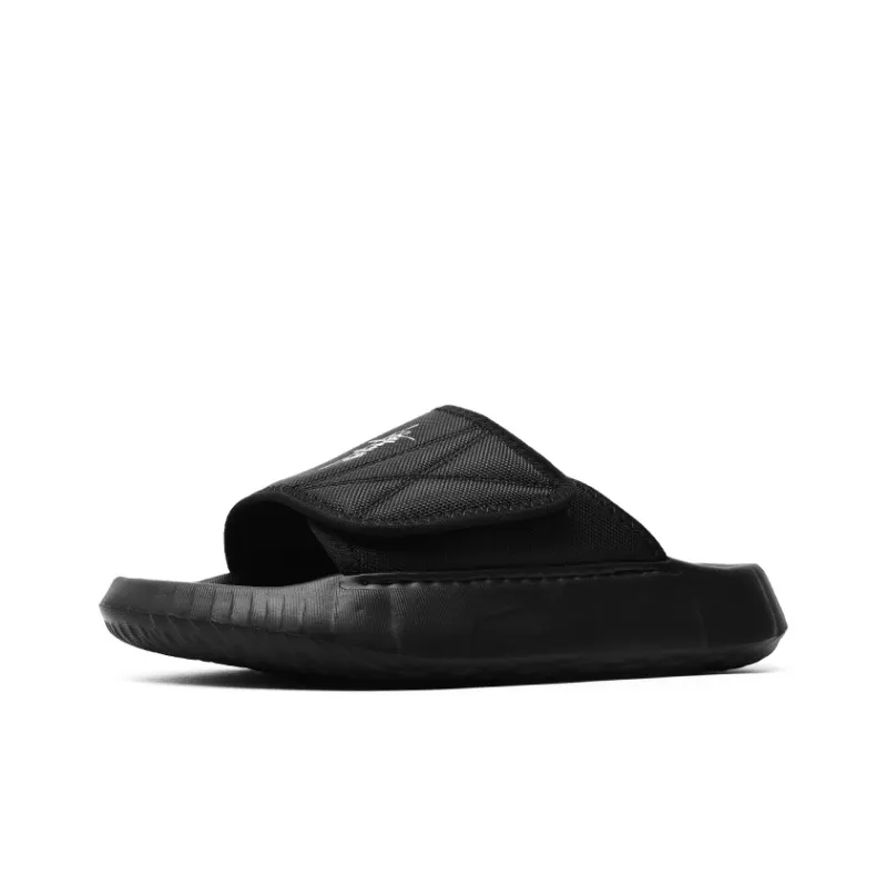 Angelmi Abrasion Resistant Quick Dry Slide Slippers Men's Black-1