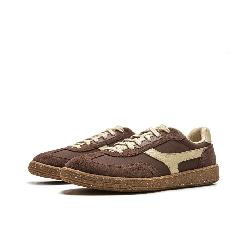 LiNing Yunchuan 2 Slip Resistant, Abrasion Resistant, Lightweight Low Top Skateboard Shoes Men's Hazelnut Brown-2