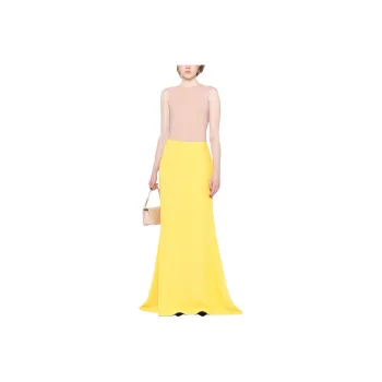 Valentino Casual Long Skirts Women's Yellow
