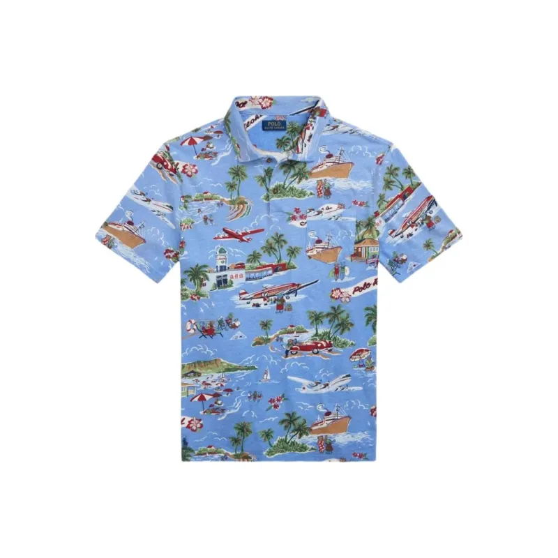 Polo Ralph Lauren Polo Bear Mesh Polo Shirt-0
