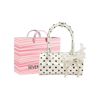 SEVENMOONS PU Boston Bag, One Shoulder Handbag Regular Women's Multicolor
