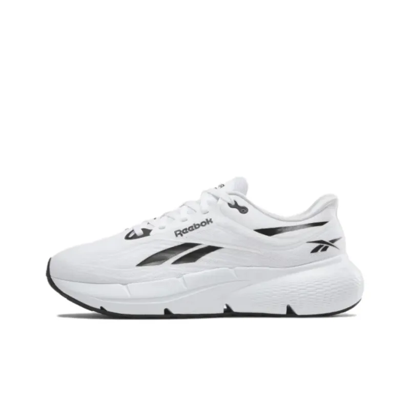 Reebok Anti Slip Wear Resistant Low Top Running Shoes Unisex White-0