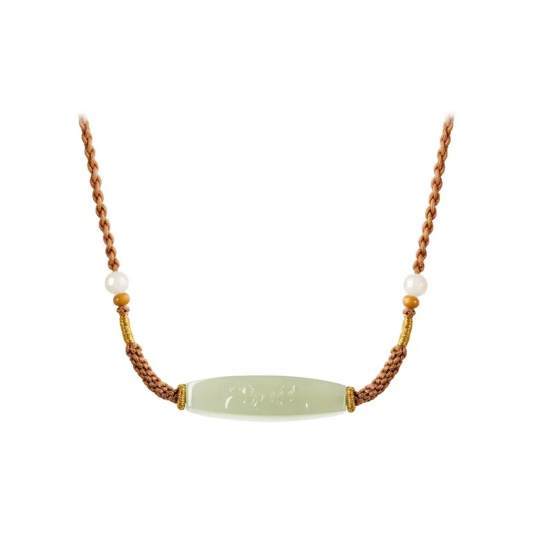 CHOW TAI SENG Pendants Green Jade Unisex-0