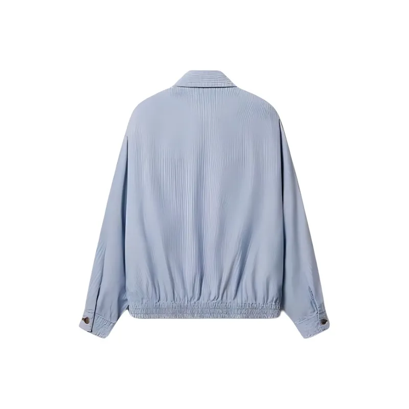 MIU MIU Denim Jacket Women's Sapphire Blue-1