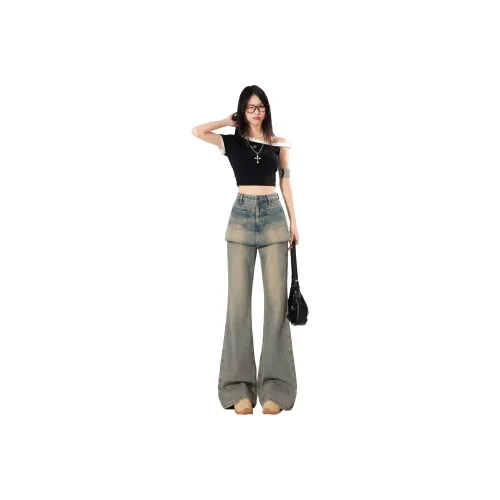 MPOX Jeans Women's Blue