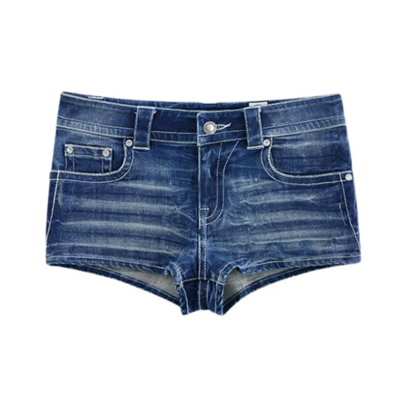 Ed Hardy SS25 Denim Shorts Women's-0