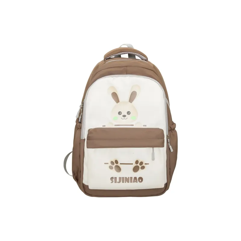 Yalu Nylon Backpack Regular Unisex Multicolor-6