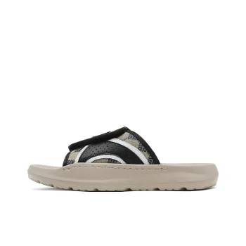ΛOLUNKΛ Slip Resistant Abrasion Resistant Slide Slippers Men's Khaki