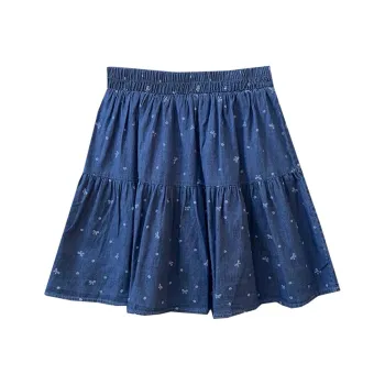Ning Cai Yuer Denim Short Skirts Women's